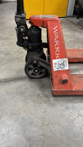 Warrior red pallet jack hand - warrior,