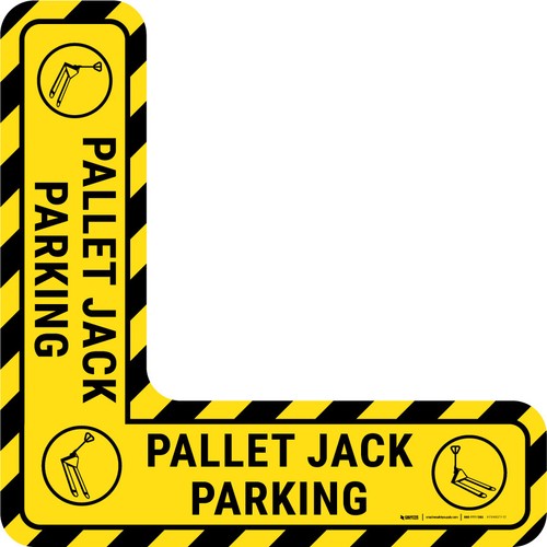 Pallet jack parking - pallet, floor