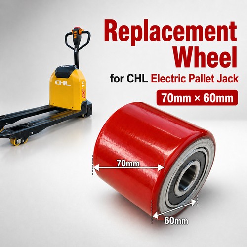 Electric pallet jack wheel - electric, +
