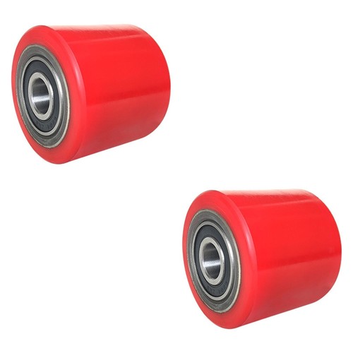 Forklift wheels pallet jack - 2x,