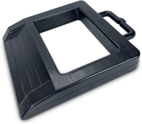 Rubber pallet jack chock - chock, heavy