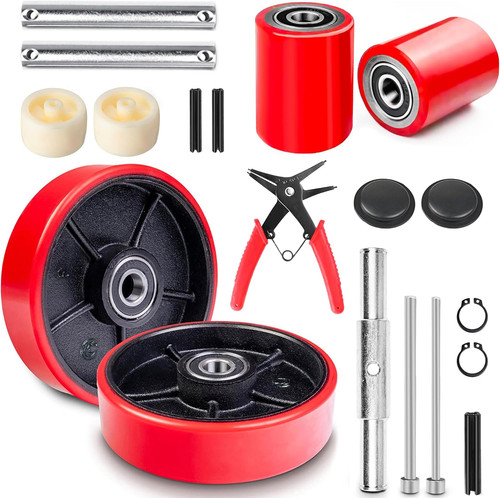 Complete pallet jack - complete, wheels