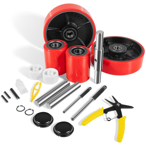 Pallet jack truck wheels - pallet, kit