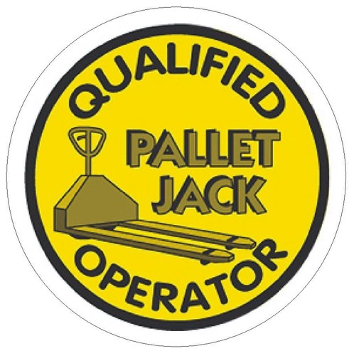 Qualified pallet jack operator - jack,