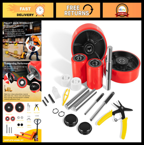 Pallet jack wheel kit - wheel,