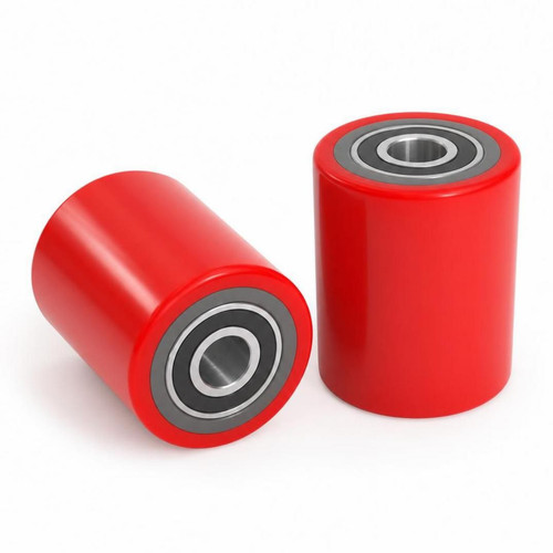 Pallet jack load wheels - pallet,