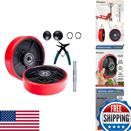 Pallet jack steering wheel set - jack,